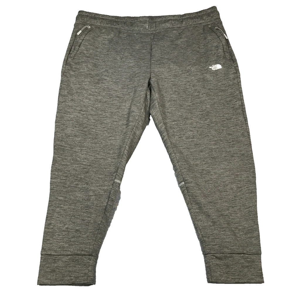 The North Face Women's 2X Canyonlands Joggers Pants Heather Gray Stretch BD17